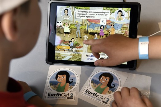 EG2 - L'Est Republican - L'application %22EarthGirl 2%22 où comment se préparer à un Tsunami. PHOTO-1 Alexandre MARCHI